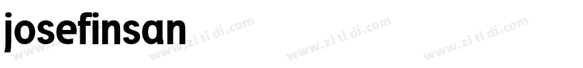 josefinsan字体转换