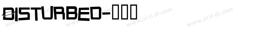 Disturbed字体转换