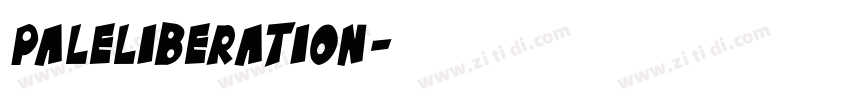 PaleLiberation字体转换 PaleLiberation字体转换