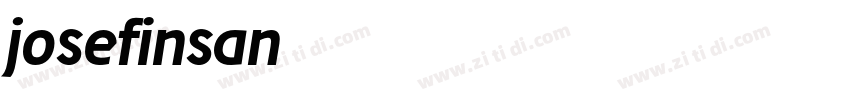 josefinsan字体转换