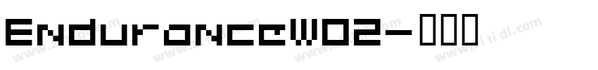 EnduranceW02字体转换