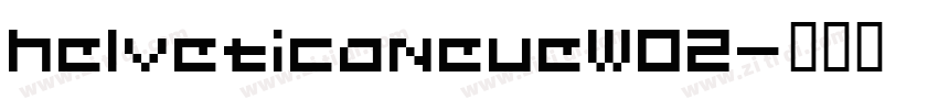 helveticaneueW02字体转换