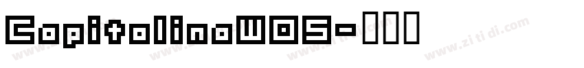 CapitolinaW05字体转换
