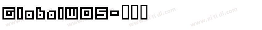 GlobalW05字体转换