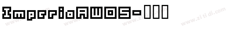 ImperiaAW05字体转换