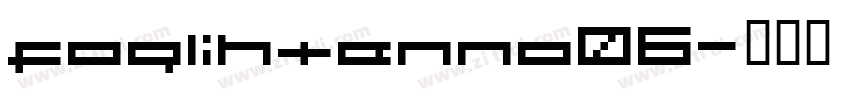 foglihtenno06字体转换