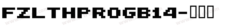 FZLTHProGB14字体转换