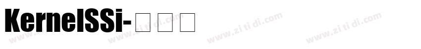 KernelSSi字体转换