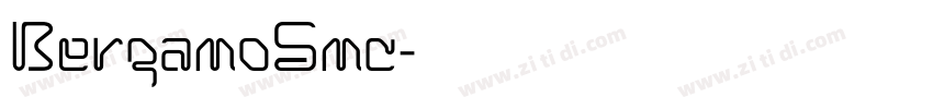 BergamoSmc字体转换