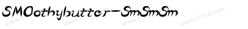 SMOothybutter字体转换