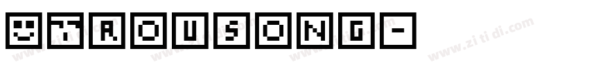 SJrousong字体转换