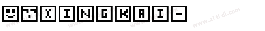 SJxingkai字体转换