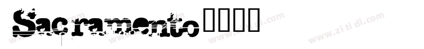 Sacramento字体转换