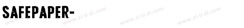 SafePaper字体转换
