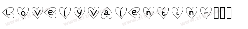 LovelyValentin字体转换