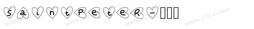 SaintPeter字体转换