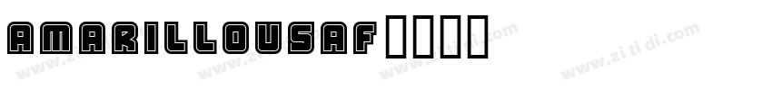 AmarilloUSAF字体转换