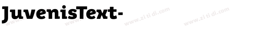 JuvenisText字体转换