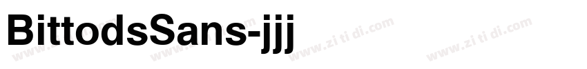 BittodsSans字体转换