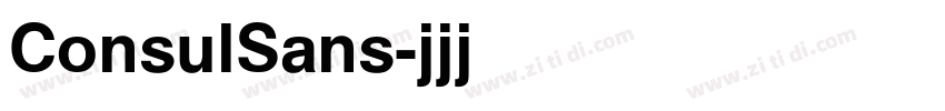 ConsulSans字体转换