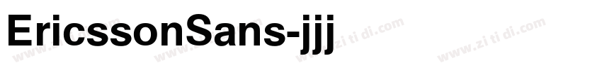 EricssonSans字体转换