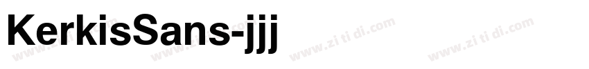 KerkisSans字体转换