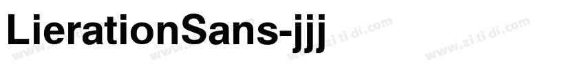 LierationSans字体转换