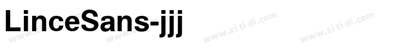 LinceSans字体转换