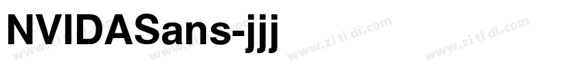 NVIDASans字体转换