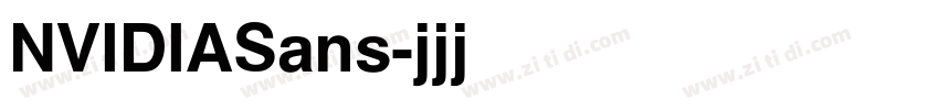 NVIDIASans字体转换