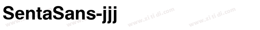 SentaSans字体转换