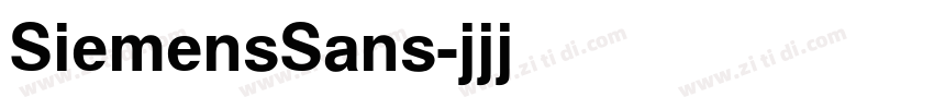 SiemensSans字体转换