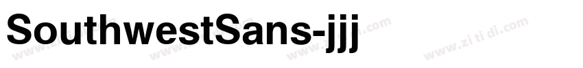 SouthwestSans字体转换