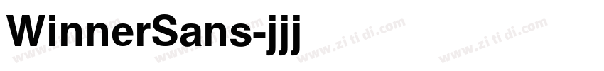 WinnerSans字体转换