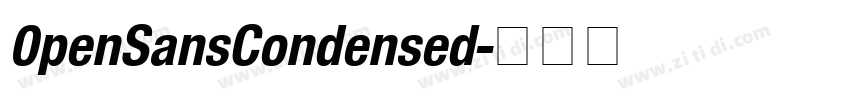 0penSansCondensed字体转换 0penSansCondensed字体转换