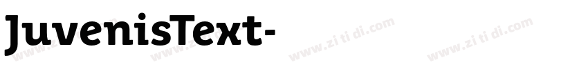 JuvenisText字体转换