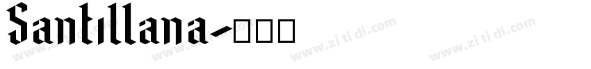 Santillana字体转换