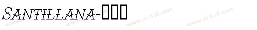 Santillana字体转换