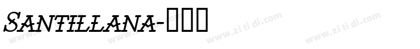 Santillana字体转换