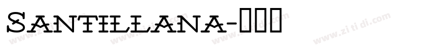 Santillana字体转换