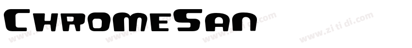 ChromeSan字体转换