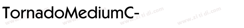 TornadoMediumC字体转换