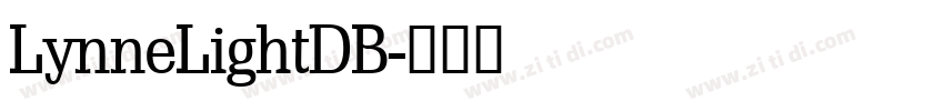 LynneLightDB字体转换