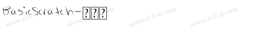 BasicScratch字体转换