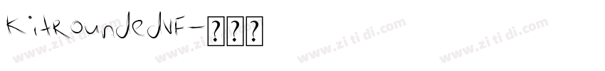 KitRoundedVF字体转换