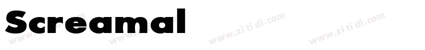 Screamalternative字体转换