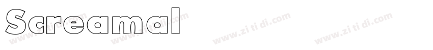 Screamalternative字体转换