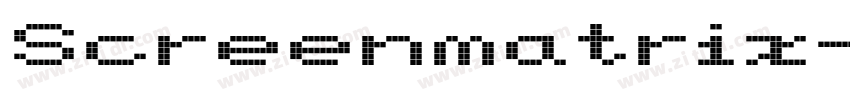 Screenmatrix字体转换