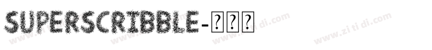 SuperScribble字体转换