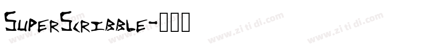 SuperScribble字体转换